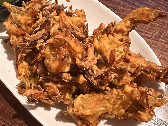 cabbage bhajia